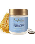 SheaMoisture Hair Mask - Manuka Honey & Yogurt, Hydrate + Repair Protein Power Treatment, Hair Treatment for Dry, Damaged Hair Care with Organic Shea Butter & Castor Oil for Hair, 8 Oz (Pack of 2)