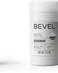Bevel Deodorant for Men with Coconut Oil and Shea Butter, Aluminum Free, No Streaks, 48 Hour Protection, 2.5 Oz (Packaging May Vary) (Pack of 2)