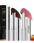 2PCS Honey Lipstick Tinted Lip Balm,Black and Pink Lipstick,Hydrating Natural Glossy Sheer Black Lip Balm,Moisturizing Makeup Lip Care for Repairing Dry Lips