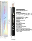 Kaely 2Pcs Cream Eyeshadow Sticks Set for Eyes Waterproof,Taupe Shimmer & Bronze Shimmer Matte Eye shadow Stick Pencil Pen Bulk sombras en crema para ojos 19+20