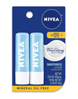NIVEA Smoothness Lip Balm Dual Pack