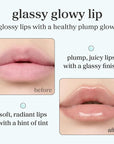 NOONI Korean Lip Oil - Applemint | Long-Lasting, Moisturizing, Plumping, Revitalizing for Dry Lips, Waterproof, No Peel Off, Hydrating, Nourishing Crystal Clear, 0.12 FL Oz