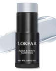 Gray / Grey Face Body Paint Stick, Eye Black Stick for Sports, Waterproof Full-Coverage Grey Face Makeup for Halloween Grayscale Zombie Werewolf Stage Cosplay Makeup
