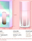 evpct Mermaid Pink Highlighter Makeup Liquid Blue Purple Palette Stick