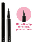 Almay Conditioning Liquid Eyeliner, Longwearing, Waterproof, Hydrating, 20 Brown, 0.03 fl oz.