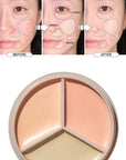 THESAEM Cover Perfection Triple Pot Concealer 03 Correct Redness Skin