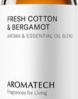 AromaTech Fresh Cotton & Bergamot for Aroma Oil Scent Diffusers - 500 Milliliter