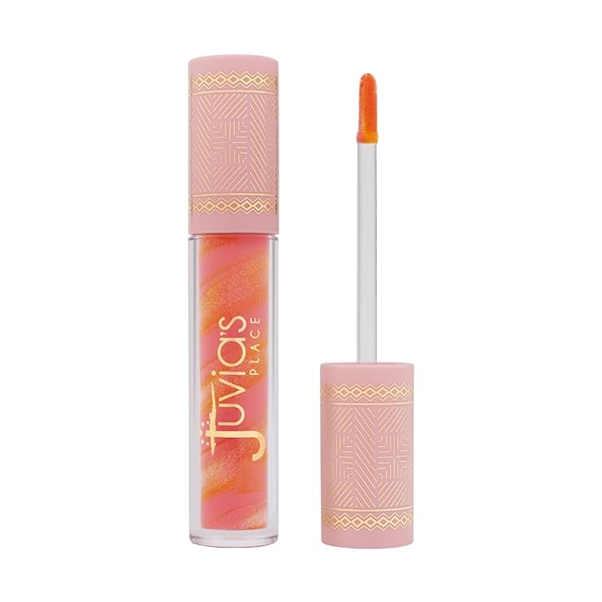 Juvia's Place Candy Shop Lip Gloss: Pineapple Pearl - High-Shine Plumper for a Hydrating & Non-Sticky Glossy Pout, For a Moisturizing and Long-Lasting Creamy Plump & Nourished richly Glow