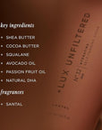 '+ Lux Unfiltered N°32 DEEP Gradual Self Tanning Cream in Santal, Hydrating Self Tanning Lotion, Gluten Free, Vegan + Cruelty Free Self Tanner, Luxurious Sunless Tanner Loaded with Antioxidants