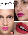 evpct 3Pcs Rose red plum Warm pink Deep cranberry Matte Liquid Lipstick Set for Women 24-hour Matte Lipstick Lip Stain Gloss Long Lasting 24 Smudge Waterproof labiales mate larga duracion 24