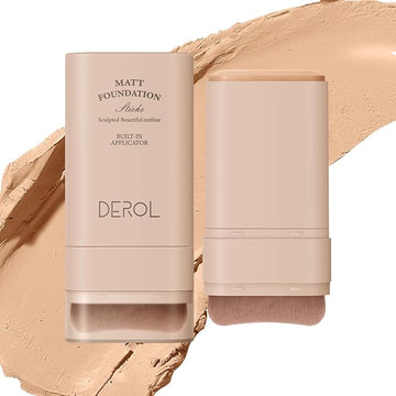 Foundation Stick, Multi-Use Foundation Stick Makeup with Built-In