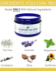 Yellow Bird Foot Cream 2 Pack Bundle - Natural Dry & Itchy Feet Repair Balm. Foot Moisturizer with Organic Ingredients and Essential Oils