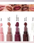 5 Pcs Hydrating Lip Gloss Lip Jam Set, High Shine Glass Finish Nude Colors Moisturizing Glitter Plumping Lip Gloss Shiny Jelly Liquid Lipstick for Girls and Women