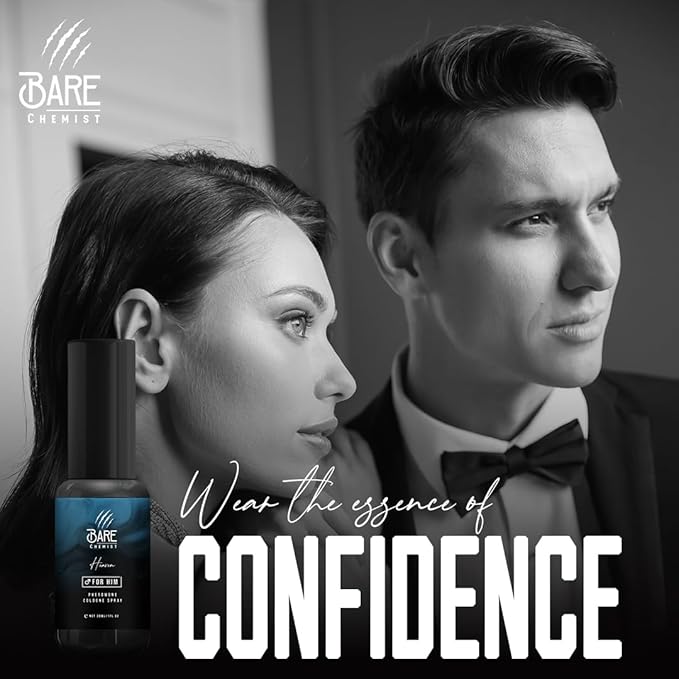 Heaven Pheromone Cologne for Men – Extra Strong Concentrated Formula – Long-Lasting Fresh Scent – 1.01 Fl Oz Spray