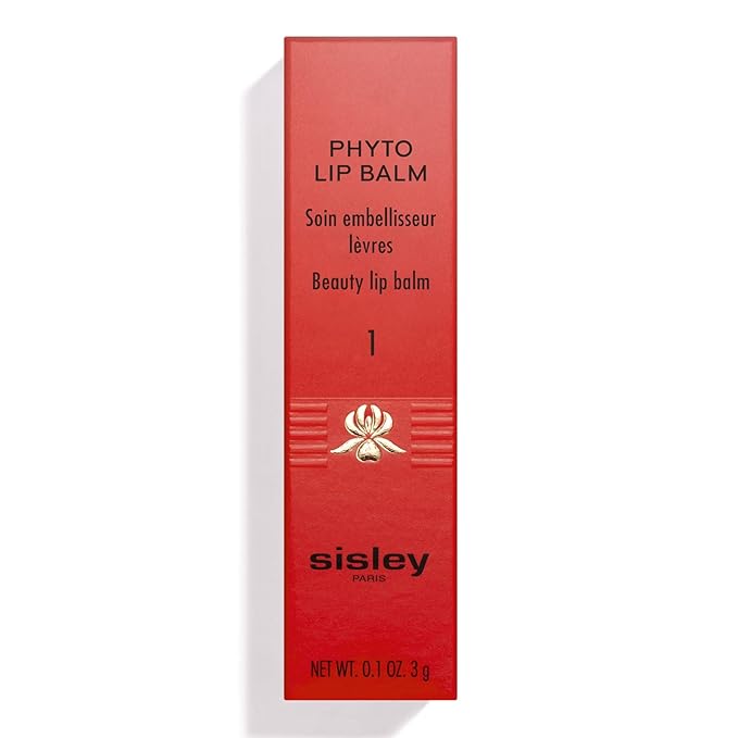 Sisley Paris Phyto-Lip Balm, 1 Cloud - Plumps, Protects & Smooths for Fuller, Hydrated, More Beautiful Lips - Easy to Apply - Buildable Color