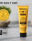 Bee Bald SMOOTH PLUS Head & Face Moisturizer with SPF 30 Sunscreen Lotion Protecting Skin From Harmful UVA/UVB Rays While Hydrating, Moisturizing and Toning, 1.7 Fl Oz