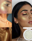 evpct Blonde Gold Face Highlighter Makeup Shimmer Glitter