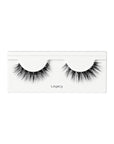 KISS Lash Couture The Muses Collection False Eyelashes - Legacy, Black, Rounded, Doe-Eyed, Refined Faux Silk, Contact Lens Friendly, Pliable Band, Comfortable, Reusable, Cruelty Free, Vegan | 1 Pair