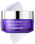 Dermafirm Soothing Repair Hydrating Face Cream R4 | Daily Face Moisturizer Facial Lotion with Eucalyptus, Peptide and Collagen | Gentle for All Skin Types No Animal Trials No Paraben 1.69 fl oz