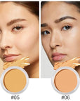 Kaely 2Pcs Cream Pot Concealer Full Coverage Set,Conceal