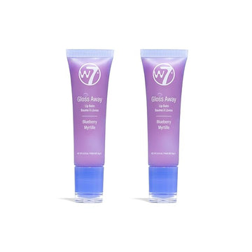 Wloss Away Lip Balm - 2 Piece Set - Blueberry 7 G