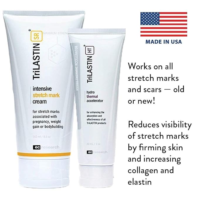 TriLASTIN-SR Intensive Stretch Mark Cream Bundle Fast-Acting