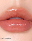 Peripera Ink Mood Glowy Tint | Lip-Plumping, Naturally Moisturizing, Lightweight, Glow-Boosting, Long-Lasting, Comfortable, Non-Sticky, No White Film (02 CORAL INFLUENCER)