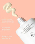 Supergoop! Glowscreen Body SPF 40 PA+++, 3.4 fl oz - Pack of 2 - Body Lotion + Broad Spectrum Sunscreen with Subtle Shimmer - Adds Instant Glow & Hydration - Contains White Stargrass & Coconut Alkanes