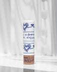 KORRES Lip Butter Stick Cocoa Butter Hydrating Lip Balm with Greek Hypericum Balsam Oil, Moisturizing Natural Shine & Subtle Tint for Soft Smooth Lips, Lip Care for Women & Men, 0.17 Oz Stick
