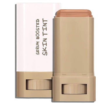 Beauty Balm Serum Boosted Skin Tint, Lightweight Solid Tinted Hydrating Serum Foundation Contour Stick for Women, Sheer to Medium Coverage, Radiant & Dewy Finish for Face Makeup (#06)