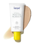 Supergoop! Mineral Mattescreen (SPF 40) - 45 mL - 100% Mineral, Oil-Free Broad Spectrum Sunscreen - Smooths Skin’s Appearance, Minimizes Pores & Controls Shine - Water & Sweat Resistant…