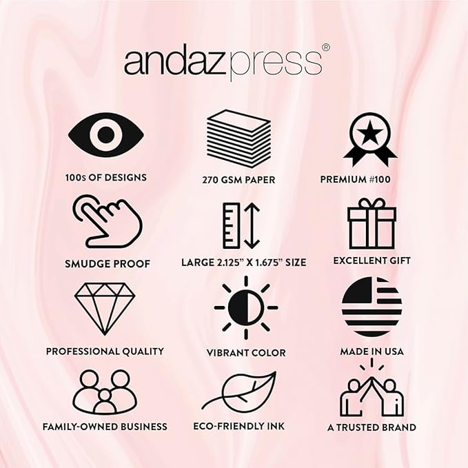 Andaz Press Personalized Lip Balm Party Glitter