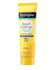 Neutrogena Beach Defense Water Resistant Sunscreen Body Lotion with Broad Spectrum SPF 70, Oil-Free, PABA-Free & Fast-Absorbing, Oxybenzone-Free, Travel Size, 1 oz, 48 Pack