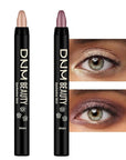 Kaely 2Pcs Cream Eyeshadow Sticks Set for Eyes Waterproof,Sand Shimmer & Orchid Shimmer Matte Eye shadow Stick Pencil Pen Bulk sombras en crema para ojos 25+26