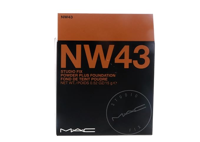 Mac Studio Fix Powder Plus Foundation Nw43 15gm/0.52 0.52 Oz
