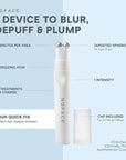 NuFACE FIX Line Smoothing Starter Kit - FDA Cleared Microcurrent Device + Serum Activator for On-The-Go Treatment of Forehead Lines, Crow's Feet, Under Eyes, Smile & Fuller-Looking Lips
