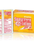 Safetec Sunscreen Lotion 53700 3.5 Gram Packets SPF 30 - (Box of 25)