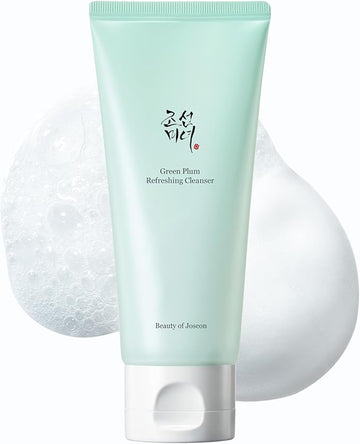 Beauty of Joseon Green Plum Refreshing Cleanser Gel Type Deep Pore Cleansing, Acne Face Wash, Blackhead Remover for All Skin Types, Korean Skincare 100ml, 3.38 fl.oz