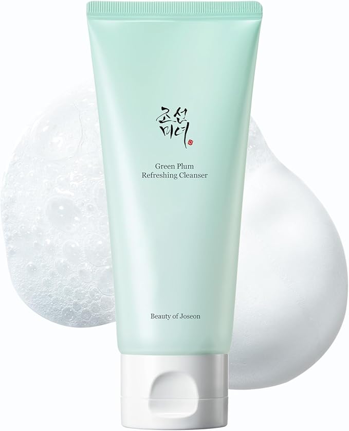Beauty of Joseon Green Plum Refreshing Cleanser Gel Type Deep Pore Cleansing, Acne Face Wash, Blackhead Remover for All Skin Types, Korean Skincare 100ml, 3.38 fl.oz