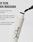 Jillian Dempsey FLYK Trick Mascara | Clean, Lash-Boosting, Natural Mascara & Eyeliner | 90 Degree Flexible Stamp