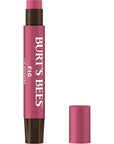 Burt's Bees Shimmer Lip Tint, Tinted Lip Balm Stick, Moisturizing for All Day Hydration with Natural Glowy Pigmented Finish & Buildable Color, Fig, 1 Tube, 0.09 oz.