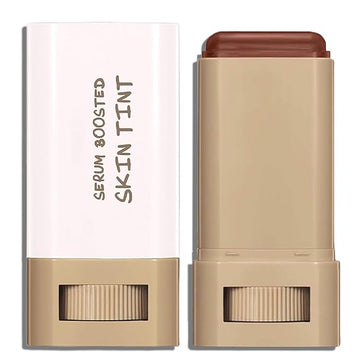 Beauty Balm Serum Boosted Skin Tint, Lightweight Solid Tinted Hydrating Serum Foundation Contour Stick for Women, Sheer to Medium Coverage, Radiant & Dewy Finish for Face Makeup (#01)