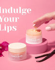 NATURE WELL Vanilla Glaze Hydrating Lip Mask For A Softer, Smoother, Plumper Pout, Nourish & Moisturize Dry Cracked Lips, Made With Shea Butter & Vitamin C, Clean Formula, 0.70 Ounce Each (Pack of 2)