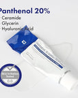TOSOWOONG Panthenol 20 Barrier Cream, Daily Skin Barrier Care with 20% Panthenol, Ceramides, Hyaluronic Acid, Deep Hydration, Face Moisturizer, Korean Skincare for All Skin Types, 50ml / 1.69 fl. oz.