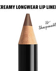 NYX PROFESSIONAL MAKEUP Slim Lip Pencil, Long-Lasting Creamy Lip Liner - Espresso