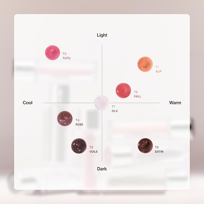 ENTROPY MAKEUP Tulle Lip Gloss, Lightweight 3D Pearl Shimmer, Ultra-Gloss High Shine, Non-Sticky Moisturizing Lip Gloss with Peptide Complex, Silk