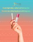 Juvia's Place Lip Gloss Glass It's Glass - Clear, Super Shine,16 oz., Plump, Long Lasting Non-Sticky Luscious High Shine, Glides on Richly Glossy and Smooth