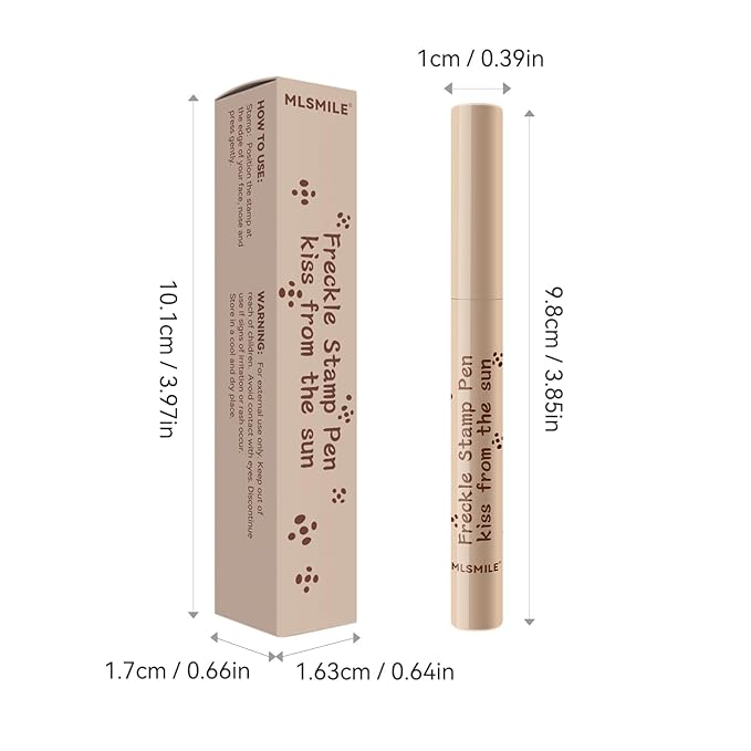 AKARY Stamp Freckle Pen Natural Lifelike Fake Freckles