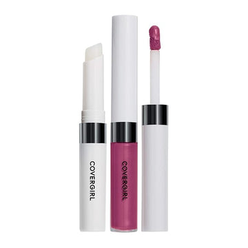 COVERGIRL Outlast All-Day Lip Color Custom Reds, Unique Burgundy , 2 Piece Set