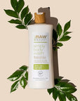RAW SUGAR Simply Body Wash, (25 Fl Oz, Pack of 1) Bath Soap, Formulated without Sulfates & Parabens (Green Tea + Cucumber + Aloe Vera)